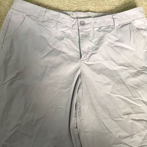 Purple Bermuda Shorts